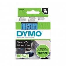 DYMO D1 Tape 9mm x 7m / black on blue (40916 / S0720710)