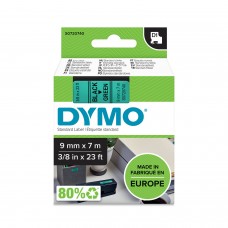 DYMO D1 Tape 9mm x 7m / black on green (40919 / S0720740)