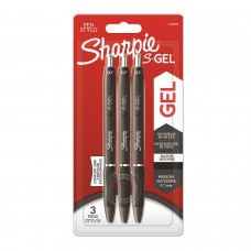 Tušinukų rinkinys Sharpie S-GEL 3-Pack Juoda - 2136598