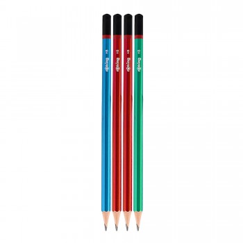 Rotring Woodcase zīmuļu komplekts HB 4 gab. - 2094216
