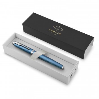 Parker IM Blue tušinukų rinkinys dėkle su Baigimo dovana