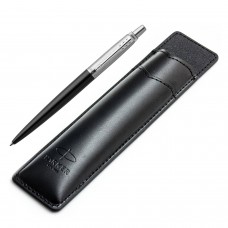 Parker Jotter Bond Street Black dovanų rinkinys juodame dėkle