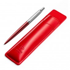 Parker Jotter Kensington Red dovanų rinkinys raudoname dėkle