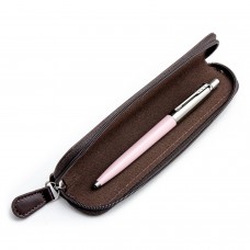 Parker Jotter Pink dovanų rinkinys rudame dėkle