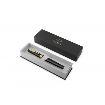 Parker Meridian pildspalva ar vāciņu, matēti melna GT – 2231402