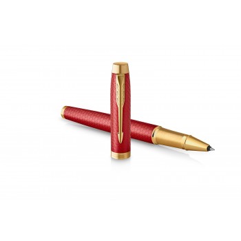 Parker Premium Red GT birosų rinkinys dėžutėje su dovanų maišeliu