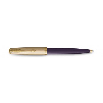 Lodīšu pildspalva Parker 51 Deluxe Plum GT - 2123518