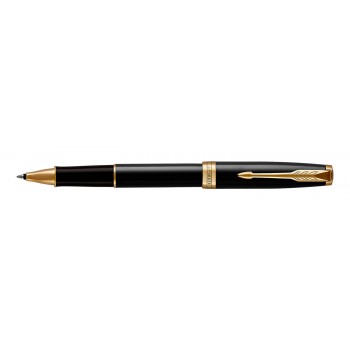 Tušinukas su dangteliu Parker Sonnet Black Lacquer GT - 1931496