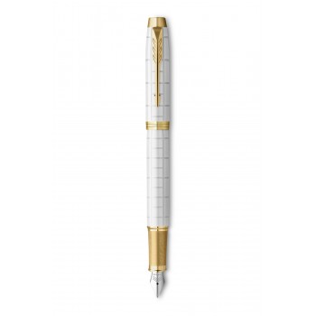 Parker IM Pearl plunksnakočių rinkinys dėžutėje su dovanų maišeliu