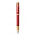 Parker IM Premium Red GT plunksnakočių rinkinys dėžutėje su dovanų maišeliu