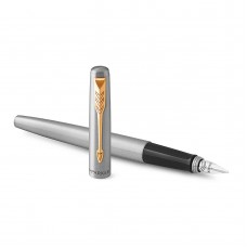 Pióro Wieczne Parker Jotter Stainless Steel GT (M) - 2030948