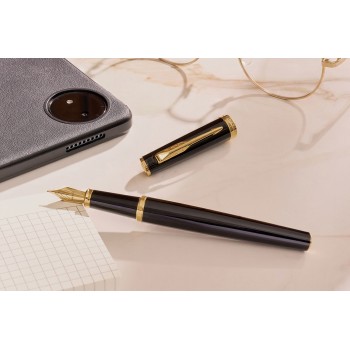 Parker Meridian juodas GT plunksnakotis (F) – 2231392 Parker Meridian juodas GT plunksnakotis (F) – 2231392