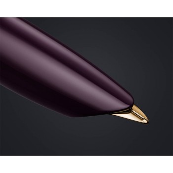 Plunksnakotis Parker 51 Deluxe Plum GT F 18K - 2123516