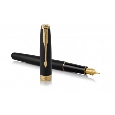 Plunksnakotis Parker Sonnet Matte Black GT (F) - 1931516 Plunksnakotis Parker Sonnet Matte Black GT (F) - 1931516