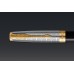 Plunksnakotis Parker Sonnet Premium Metal & Black GT (F) 18 - 2119784