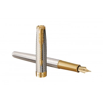 Plunksnakotis Parker Sonnet Premium Silver Mistral GT - 2119792