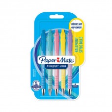 Tušinukas Paper Mate Flexgrip Ultra Pastel RT 1,0mm Juoda 5 vnt. - 2152934