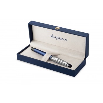 Waterman Expert Deluxe Metallic Blue CT tušinukas su dangteliu - 2187682 Waterman Expert Deluxe Metallic Blue CT tušinukas su dangteliu - 2187682