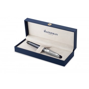 Waterman Expert Deluxe Metallic Graphite CT tušinukas su dangteliu - 2187690 Waterman Expert Deluxe Metallic Graphite CT tušinukas su dangteliu - 2187690