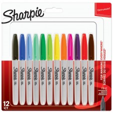 Markerių rinkinys Sharpie Fine 12 vnt – 2065404