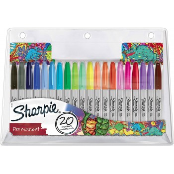 Markerių rinkinys Sharpie Fine 20 vnt. – 2061128