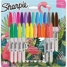 Markerių rinkinys Sharpie Fine Flaming 24 vnt. - 2169766