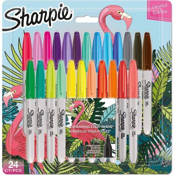 Markerių rinkinys Sharpie Fine Flaming 24 vnt. - 2169766