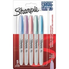 Markery Permanentne Sharpie Fine Mystic Gems 5 kolorów 2157670