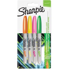 Markerių rinkinys Sharpie Fine NEON 4 vnt. - 1985855