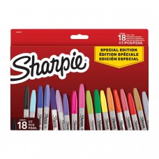 "Sharpie Fine Special Edition" 18 spalvų permanentinių žymeklių rinkinys