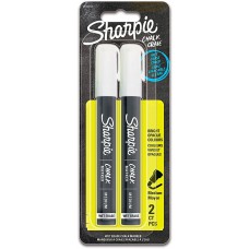 Sharpie kreidiniai žymekliai balti 2 vnt. - 2157734