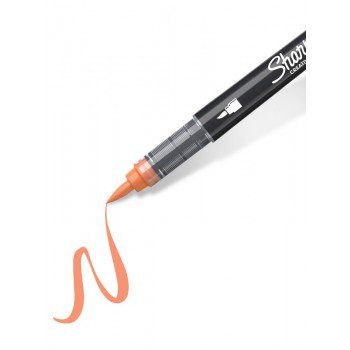 Sharpie oranžinis (oranžinis) akrilinis žymeklis su teptuko galiuku, 1 vnt. - 2218112 Sharpie oranžinis (oranžinis) akrilinis žymeklis su teptuko galiuku, 1 vnt. - 2218112