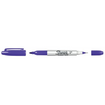 Sharpie Twin Tip markeris violetinės spalvos 1 vnt. Sharpie Twin Tip markeris violetinės spalvos 1 vnt.