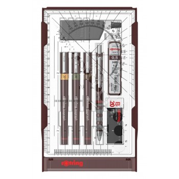 Zestaw Isograph College Rotring 0.2, 0.3, 0.5 - S0699370