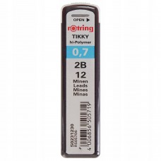 Grafity do ołówków Rotring Tikky 0,7mm 2B - S0231230