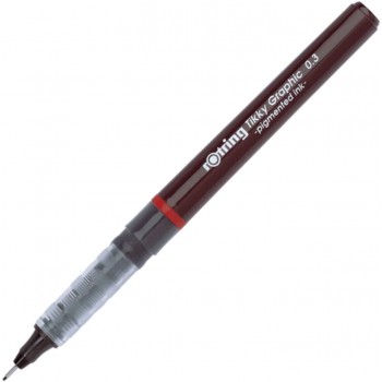 Rašiklis Piešimui / Braižymui Rotring Tikky Graphic 0.3 mm - 1904753