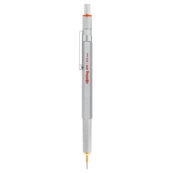 Rotring automatinis pieštukas 800 0,5 sidabrinis - 1904449