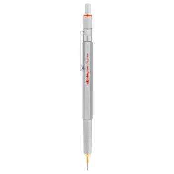 Rotring automatinis pieštukas 800 0,5 sidabrinis - 1904449 Rotring automatinis pieštukas 800 0,5 sidabrinis - 1904449