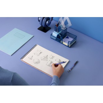 Rotring Tikky automatinis pieštukas violetinės spalvos (Iris) 0,7 - 2214584 Rotring Tikky automatinis pieštukas violetinės spalvos (Iris) 0,7 - 2214584