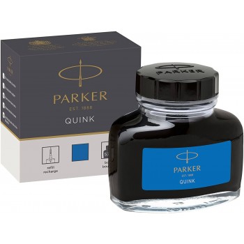 Atrament Parker Quink W Butelce NIEBIESKI ZMYWALNY - 1950377