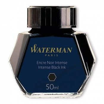 Rašalas Waterman Juoda (50ml) - S0110710 Rašalas Waterman Juoda (50ml) - S0110710