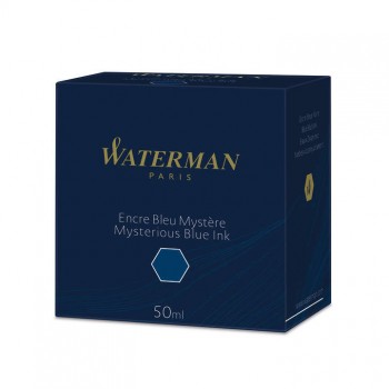 Rašalas Waterman Tamsiai Mėlyna (50ml) - S0110790 Rašalas Waterman Tamsiai Mėlyna (50ml) - S0110790