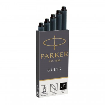 Rašalo kapsulės Parker Standard 5 vnt. Juoda - 1950382