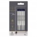 Parker Black (M) ballpoint pen refill close. 10pcs - 2119153