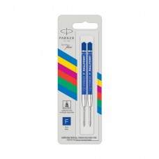 Parker Blue F pen refills | 2 pcs. - 2166542