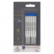 Parker Blue (M) ballpoint pen refill blis. 10pcs - 2119154