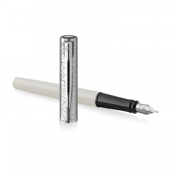 Plunksnakotis Waterman Allure Deluxe White (F) - 2174511