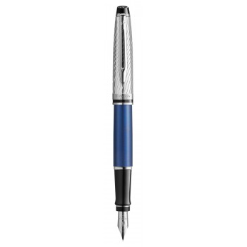 Waterman Expert Deluxe Metallic Blue CT (F) plunksnakotis - 2187650 Waterman Expert Deluxe Metallic Blue CT (F) plunksnakotis - 2187650