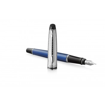 Waterman Expert Deluxe Metallic Blue CT (M) plunksnakotis - 2187681