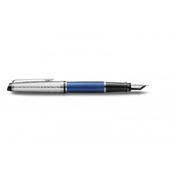 Waterman Expert Deluxe Metallic Blue CT (M) plunksnakotis - 2187681 Waterman Expert Deluxe Metallic Blue CT (M) plunksnakotis - 2187681